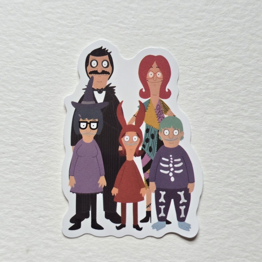 10/$10 Belcher Family Sticker
